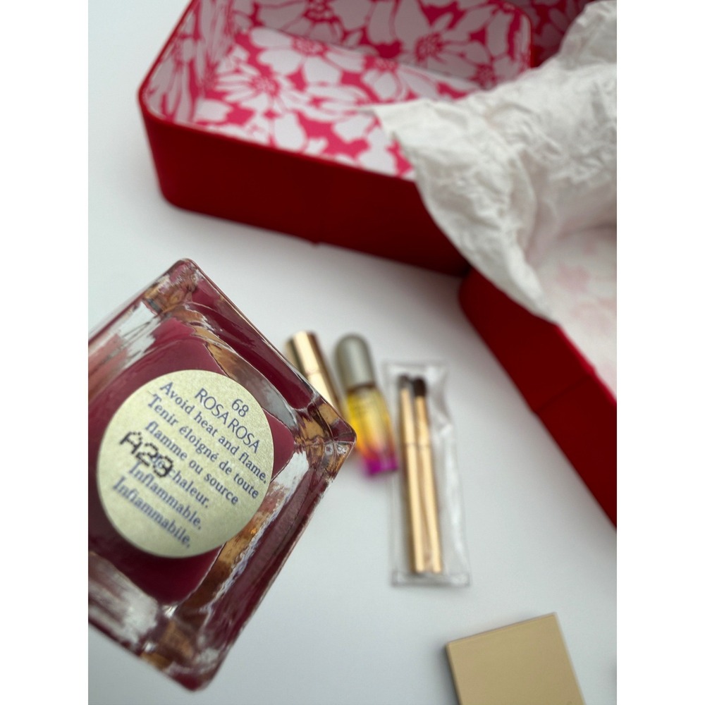 Estee Lauder Pleasures Intense Makeup Gift Set Pink Quilted Box 8pc Collection - Picture 5 of 9